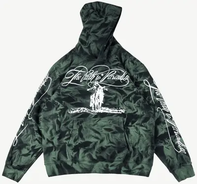 Hellstar Studios Green Marble "Path to Paradise" Hoodie