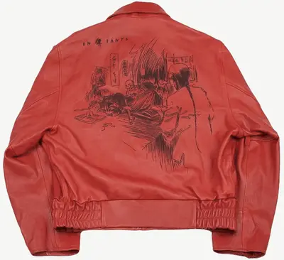 Enfants Riches Déprimés "Opium Den Frank" Leather Jackets