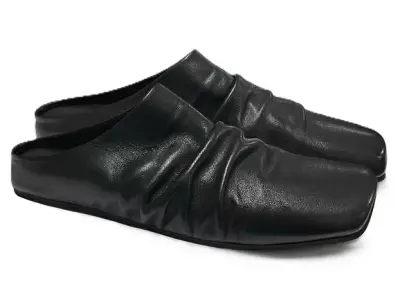 JCAESAR Leather Slip Ons