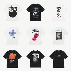 More Stussy Tees (41 Variants)