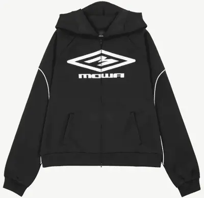 Mowalola Tracksuit Black Zip