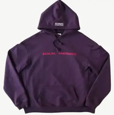 Vetements Sexual Fantasies Hoodie
