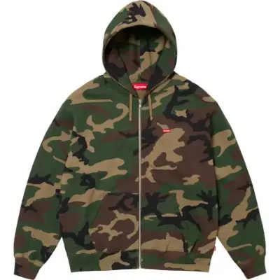 Supreme Small Box Logo Zip-Up Hoodie (4 Variants)