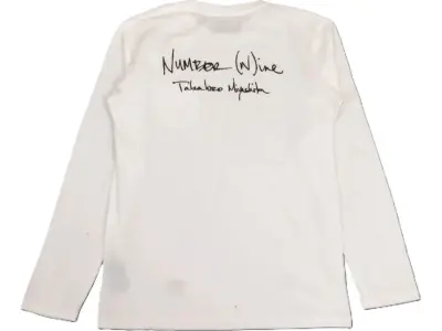 Number Nine Logo Long Sleeve Tee