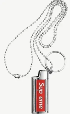 Supreme Lighter Case Necklace