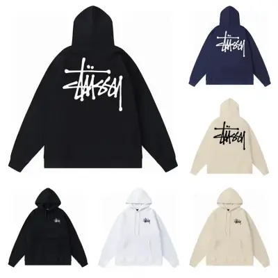 Bunch of Stüssy Logo Hoodies