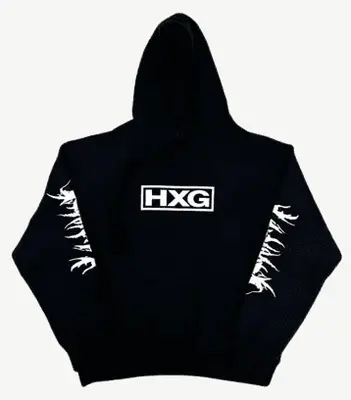 HXG Sleeve Graphic Hoodie – Opium Scene Style