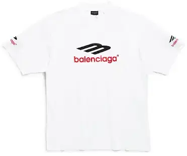 Balenciaga 3B Sports Icon Tee White
