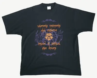 Vetements Vital Existence T-Shirt 'Black'